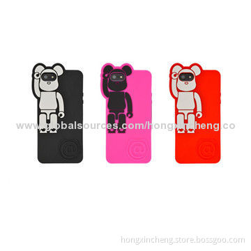G-2014 Silicone Cover for iPhone, with Embossed/Deboss/Print Logo